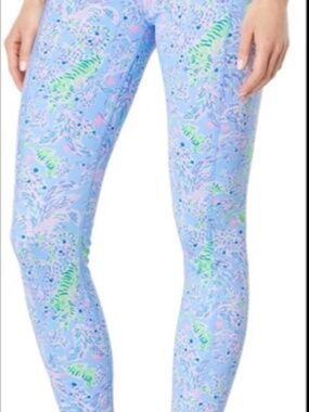 EUC Lilly Pulitzer Luxletic Weekender High Rise Leggings - Large